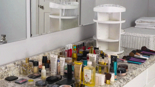 360 Rotating Makeup Organizer