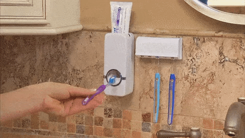 Automatic Toothpaste Dispenser Set