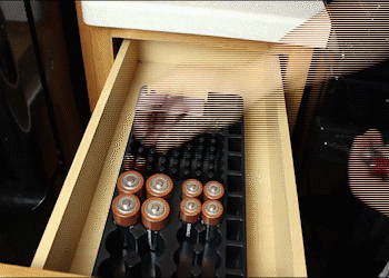 Battery Storage Organizer With Tester Battery Storage Organizer With Tester
