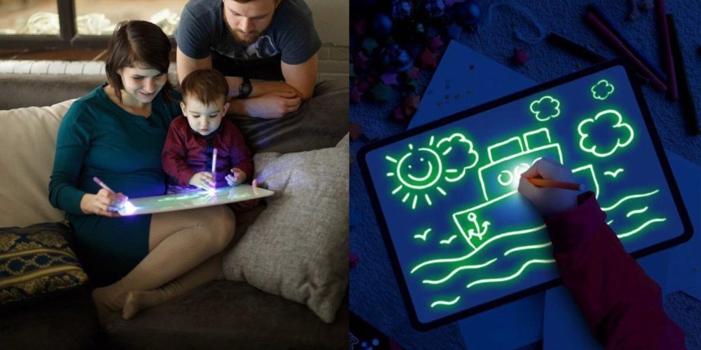 Magic LED Drawing Board for Kids