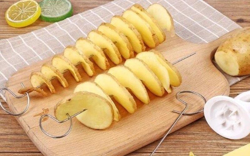 Potato Spiral Cutter