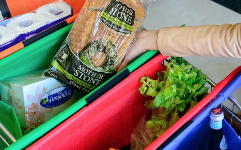 Reusable Bags for Organizing Your Trolley