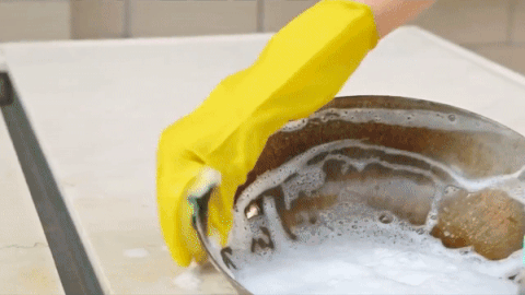 Scrub Dishwashing Gloves Scrub Dishwashing Gloves