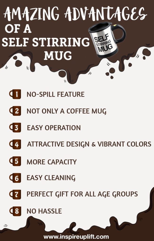 8 Reasons You MUST Buy a Self Stirring Mug This Year