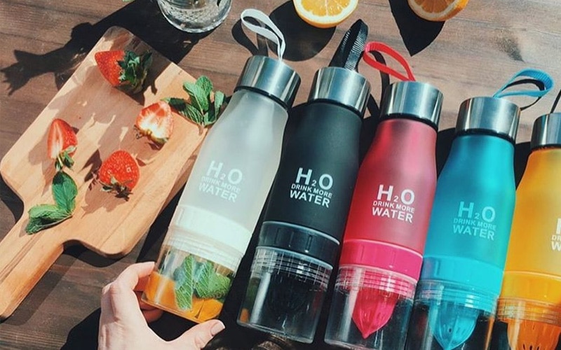 H2O Fruit Infusion Water Bottle