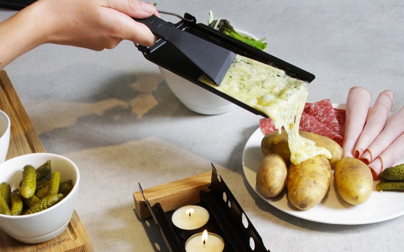 Mini Grill Cheese Raclette