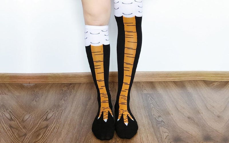 Unisex Chicken Feet Socks