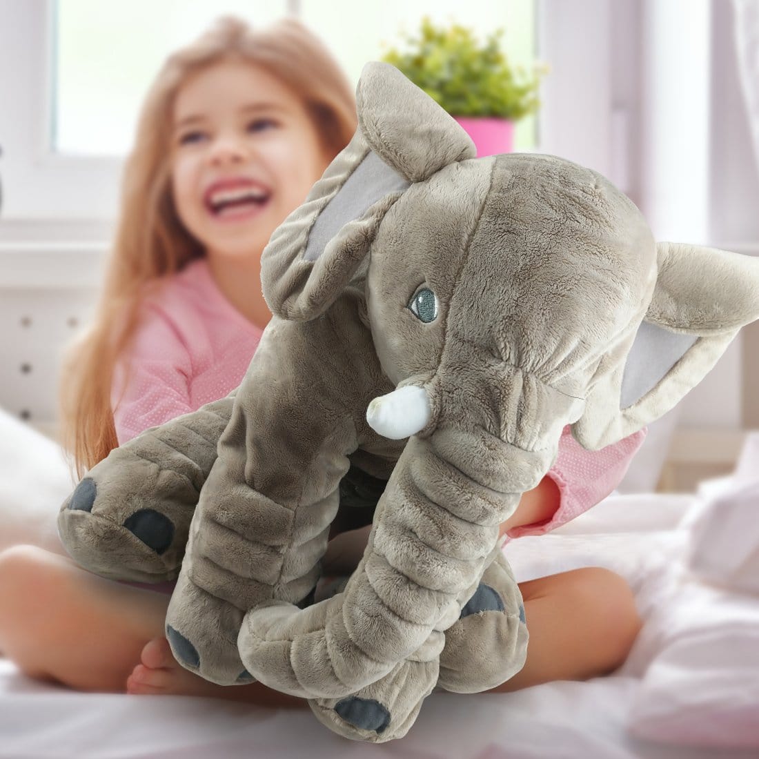 Adorable Elephant Plush Toy Pillow Adorable Elephant Plush Toy Pillow