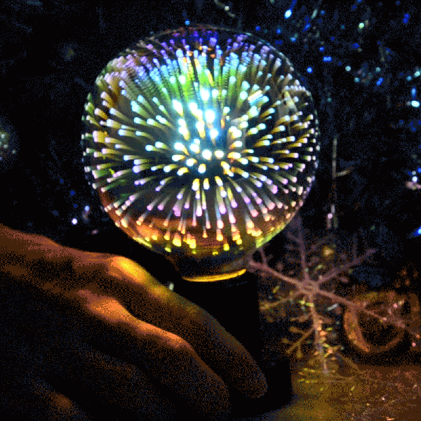 Galaxy Light Bulb