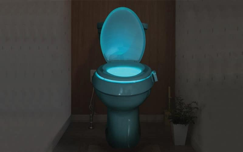 Toilet Seat Light Glow