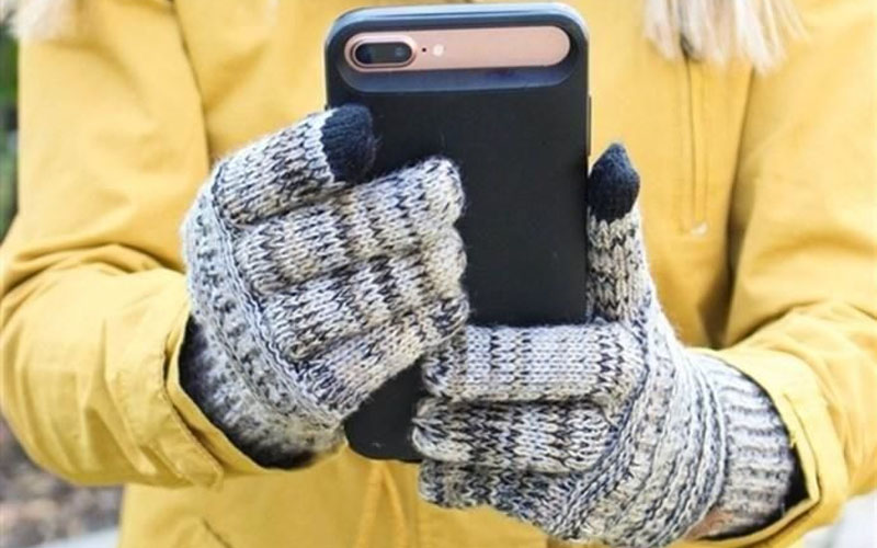 Knitted Texting Gloves