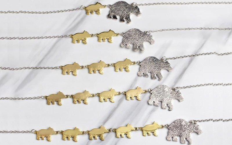 Mother Bear Necklace