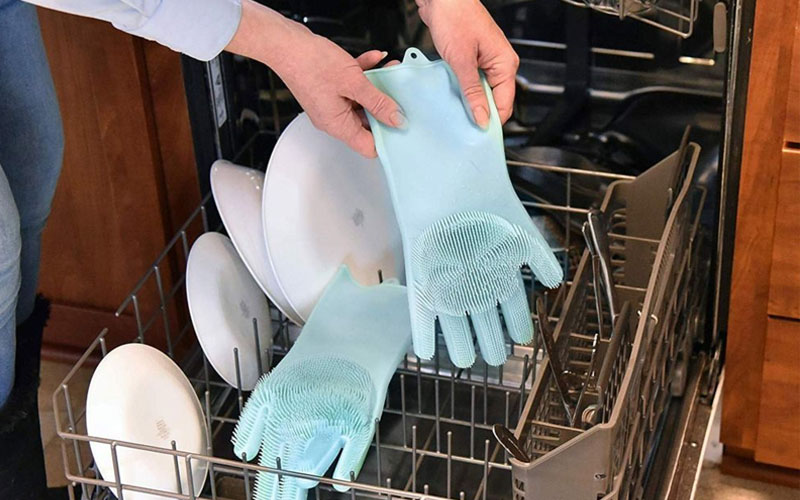 dishwashing gloves