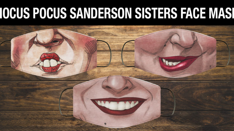 Hocus Pocus Sanderson Sisters Face Masks