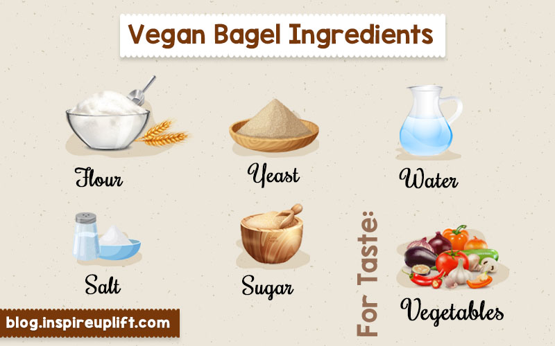 Vegan bagel ingredients