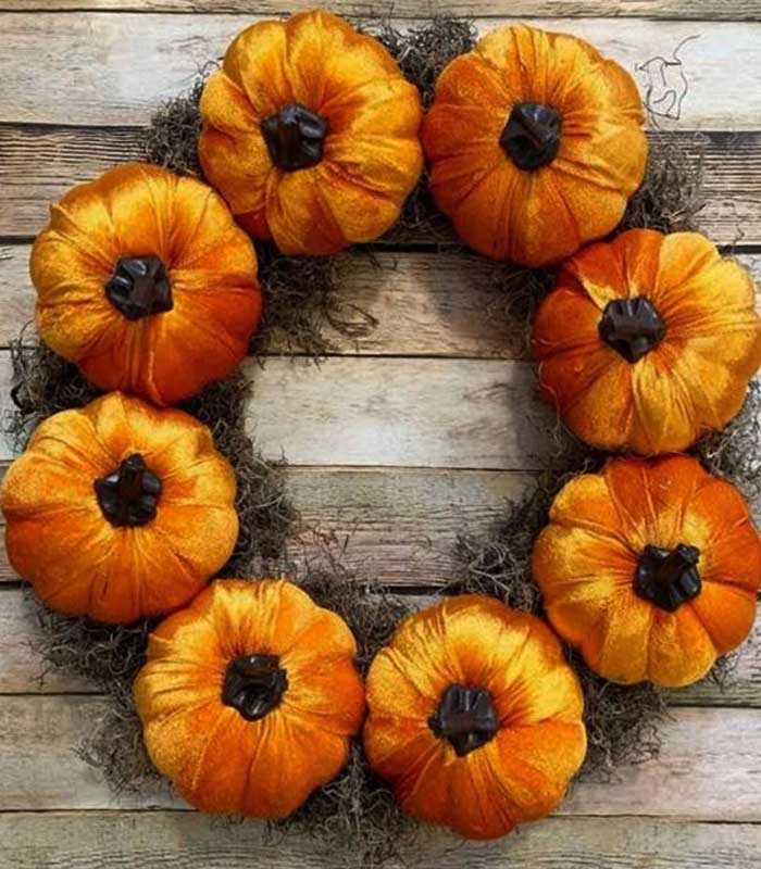 Homemade Halloween Wreaths