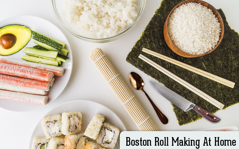 Maki roll easy recipe.