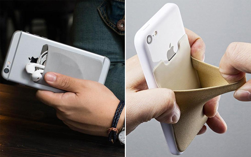 Adhesive Phone Pocket