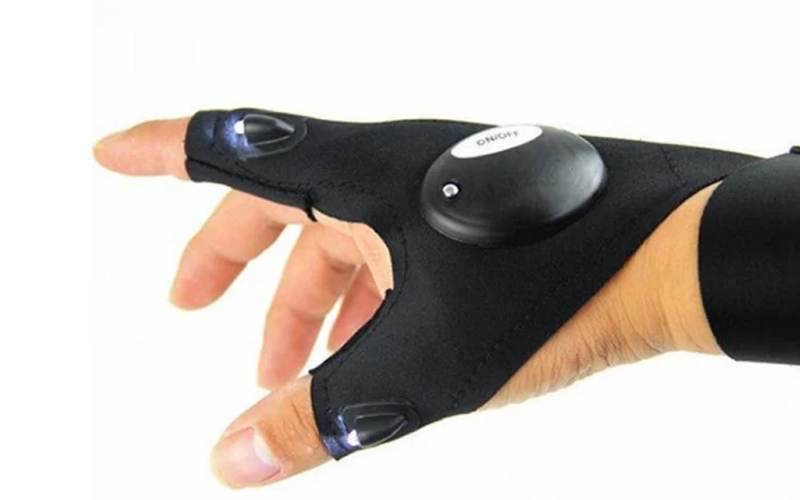 LED Flashlight Glove