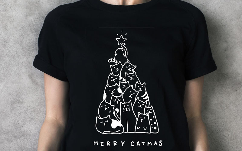 Merry Catmas T-Shirt