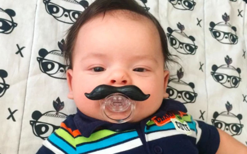 Mustache Pacifier For Babies