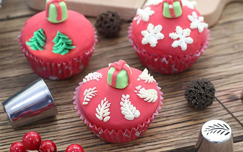 Russian Icing Piping Tips Christmas Design Nozzles