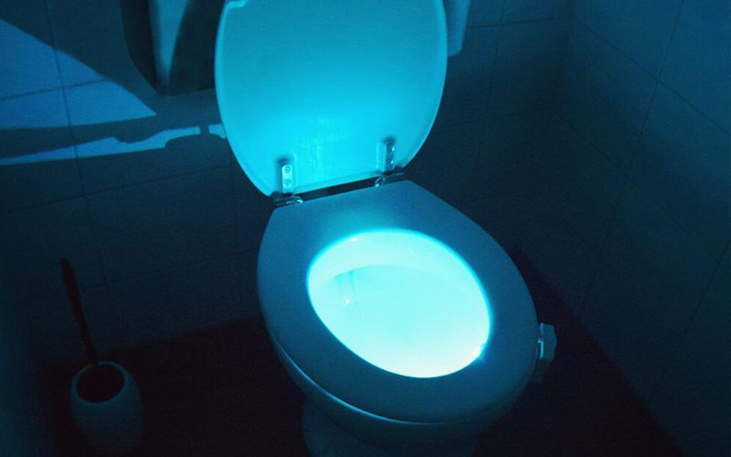 Toilet Seat Light Glow