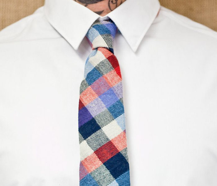 Checked or Plaid Ties