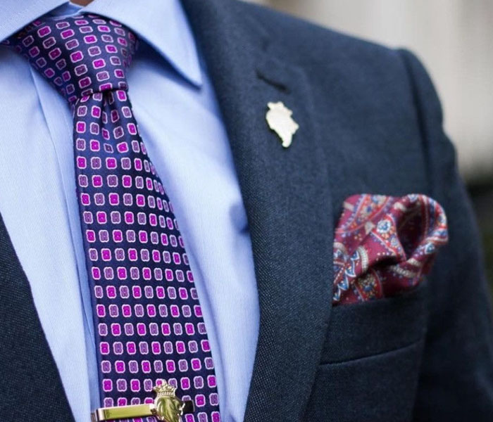 Geometric Pattern ties