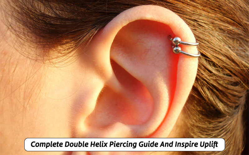 Cartilage piercing double on sale helix