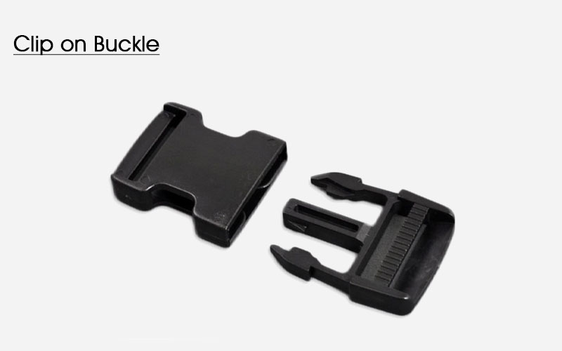 Clip on buckle