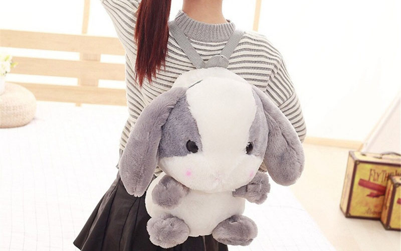 Plush Bunny Backpack