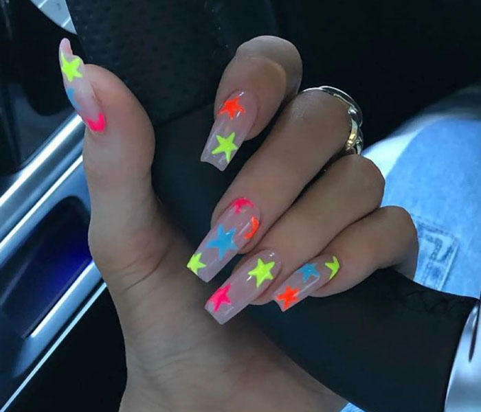 69 Cute Summer Nails 2021 | Ratuatutchpsiyah