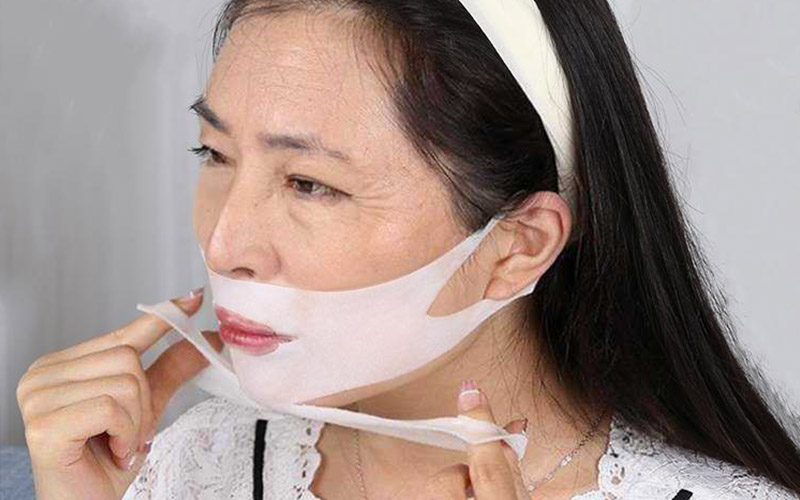 Double Chin Lifting Treatment V-Line Mask 4-Sheets