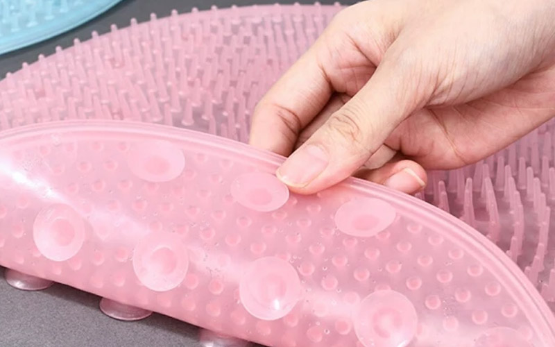 Silicone Lazy Foot Brush Scrubber Massager