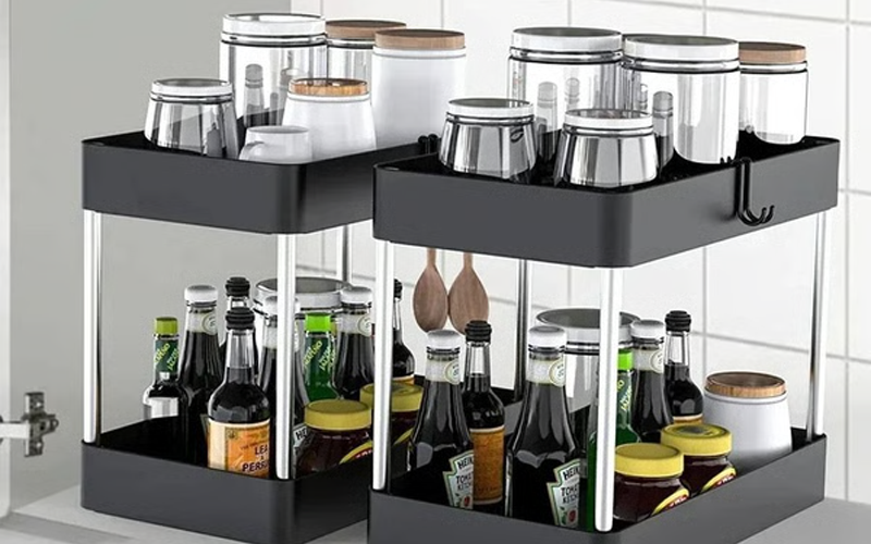 2-Tier Under Sink Storage Organizer