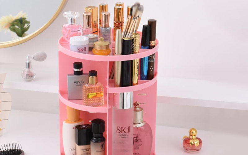 360 Rotating Makeup Organizer