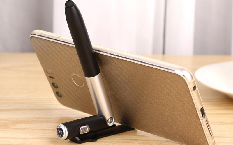 4-in-1 Mobile Phone Stand Pen