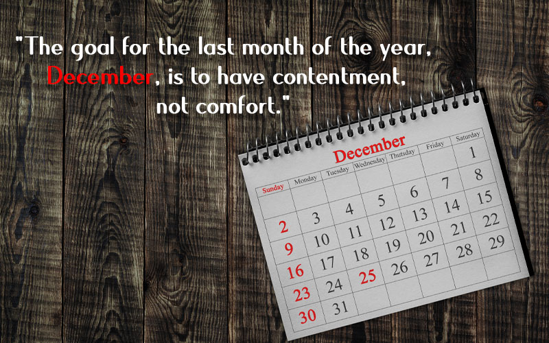 December Inspirational Quotes