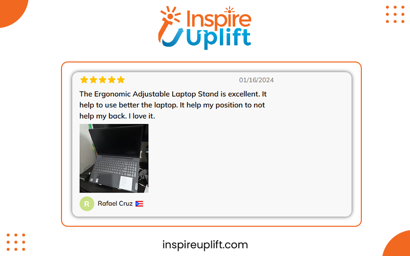 Ergonomic Adjustable Laptop review image