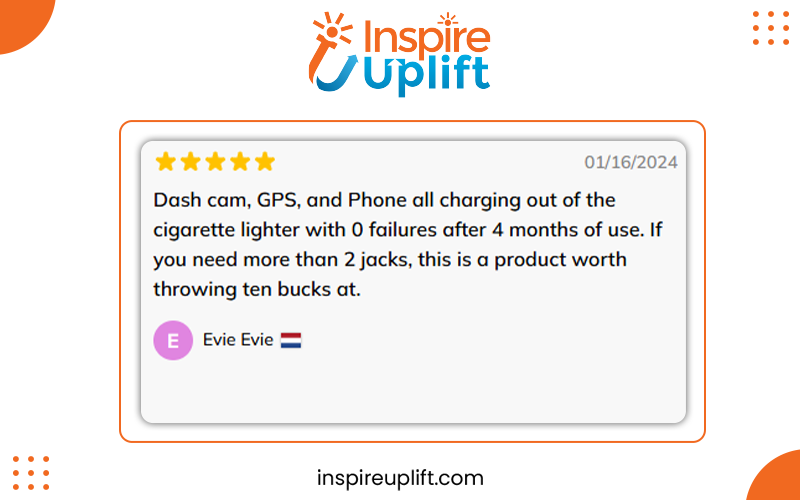 Fast Charging 4-Port Car Charger review image