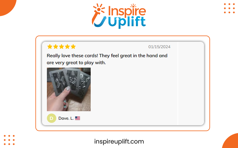 Waterproof Black Diamond Playing Cards review images