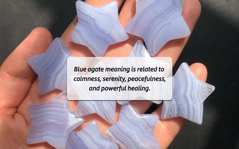 Get Blue Agate To Relieve Your Stress, Anxiety, & Depression