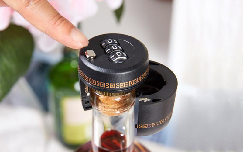 3-Digit Liquor Bottle Lock