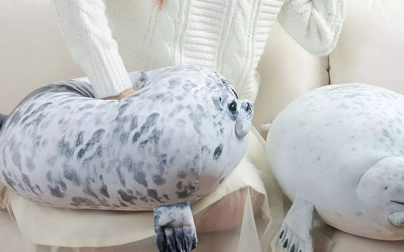 Fat Seal Plush Pillow & Cushion