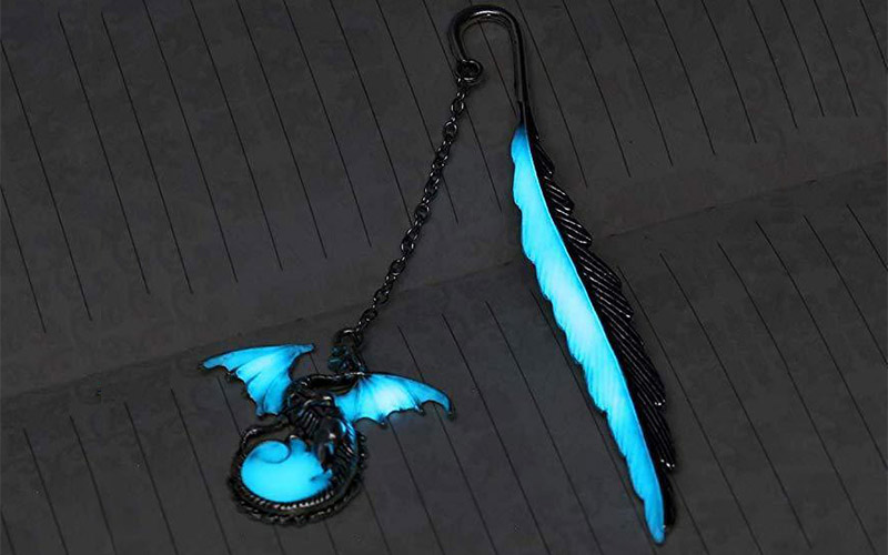 Handmade Glowing Bookmark