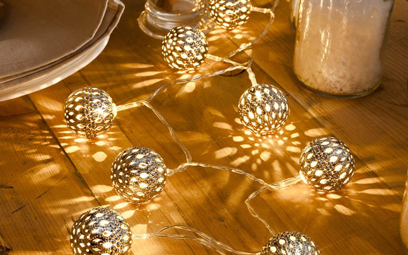 Decorative Moroccan String Lights For Indoor & Outdoor