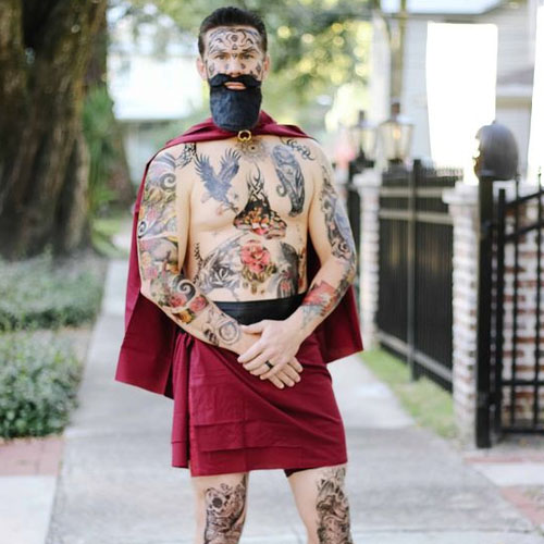 Full Body Tattooed Costume