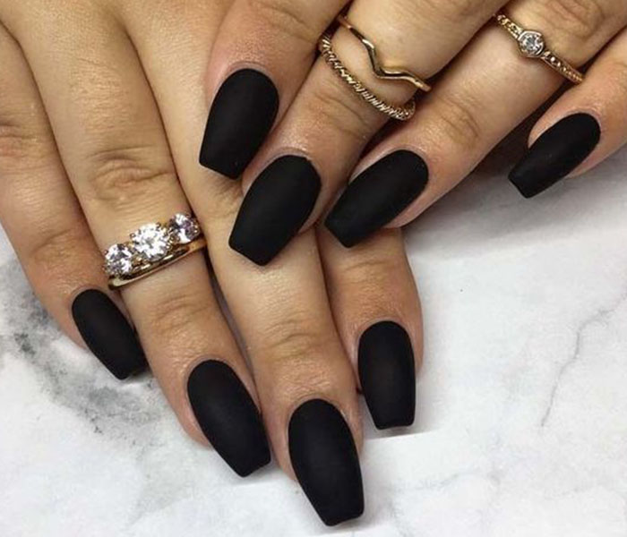 Black Heart Press on Nails Coffin Ballerina Nails Black Nails Glue on Nails  Cute Nails Fall Nails Love Nails False Nails - Etsy New Zealand