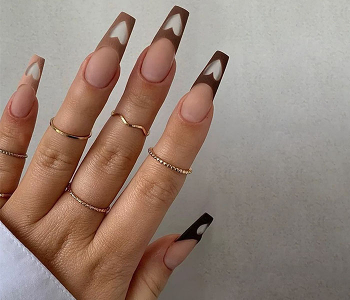 20 Nail Design And Art Ideas For Coffin Nails - Styleoholic